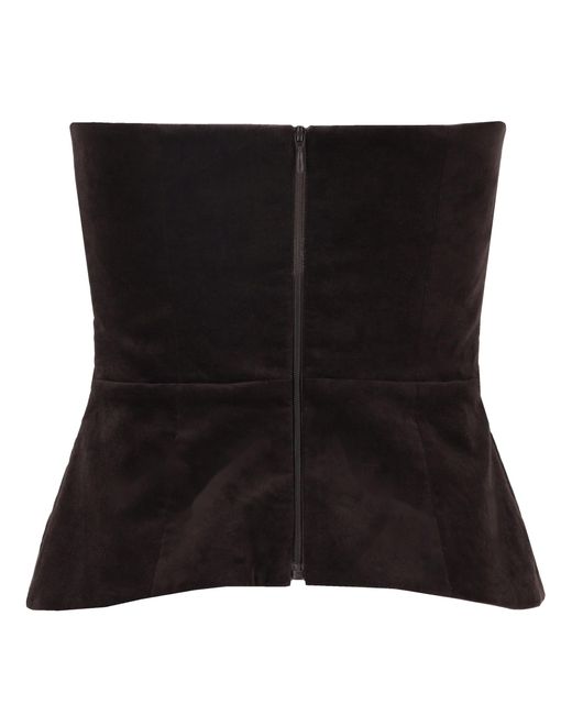 P.A.R.O.S.H. Bustier in het Black