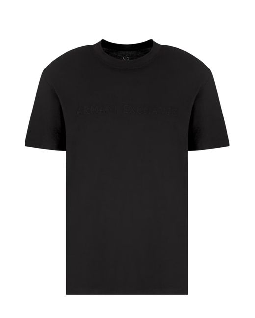 ARMANI EXCHANGE Black T Shirts And Polos for men
