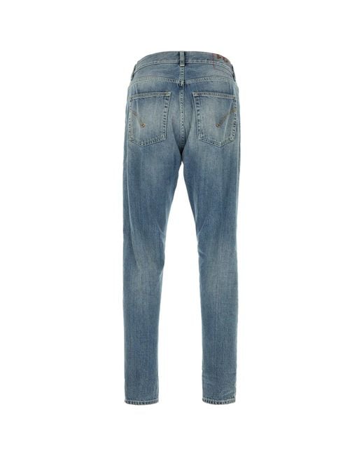 Dondup Blue Pantalone Dian for men