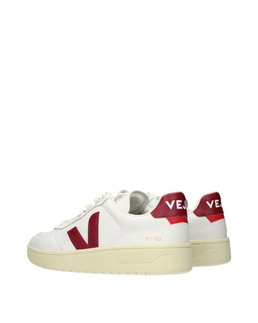 Veja Pink Sneakers/Marsala Leather for men