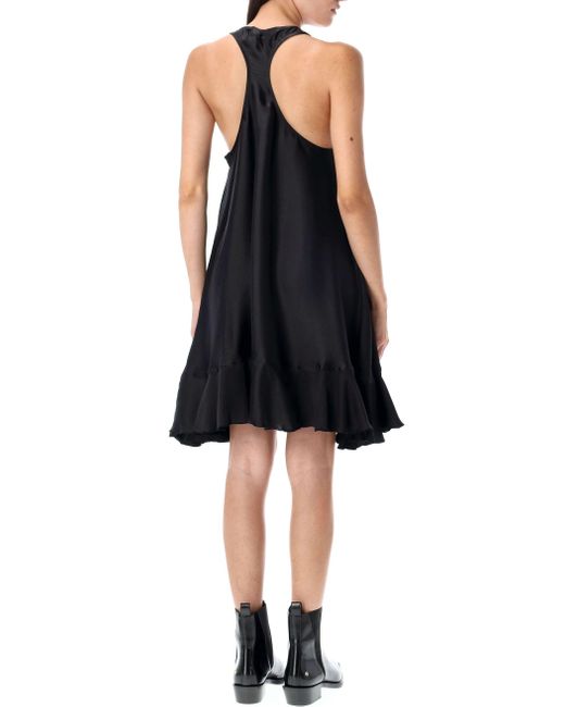 Anine Bing Black Lilith Mini Dress