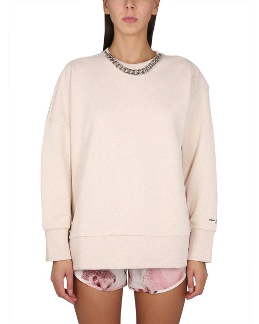 Stella McCartney White Falabella Sweatshirt