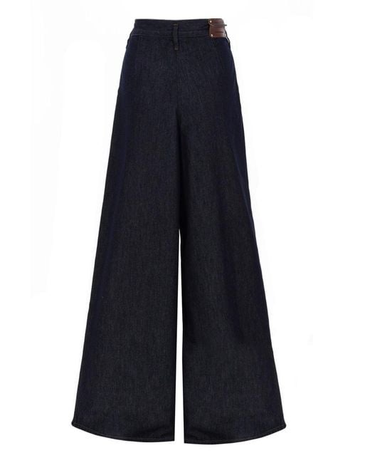 Dries Van Noten Blue Pants Pamplona