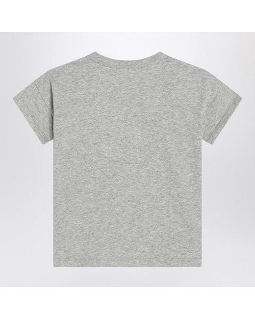 Bobo Choses Gray T Shirt Happy Dog