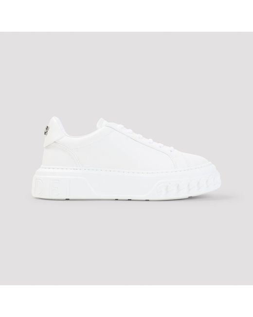 Casadei White Offroad-Sneaker
