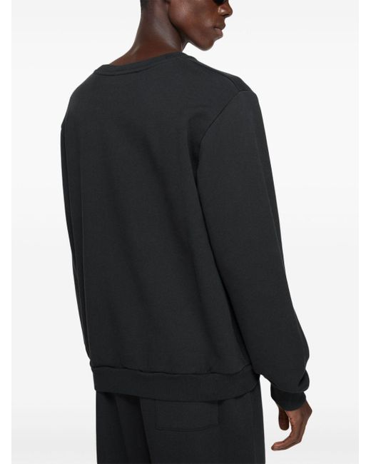 Sudadera estampada Acne de color Black