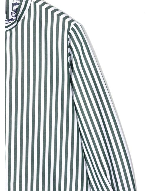 Aspesi Blue M/L Striped Shirt