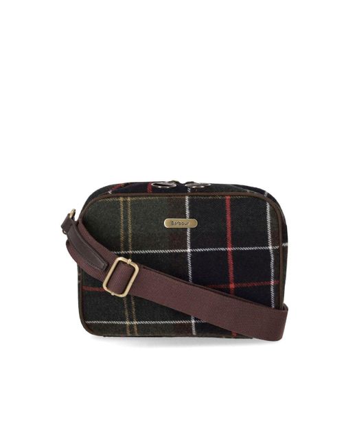 Barbour Black Culross Tartan Classic Crossbody Bag