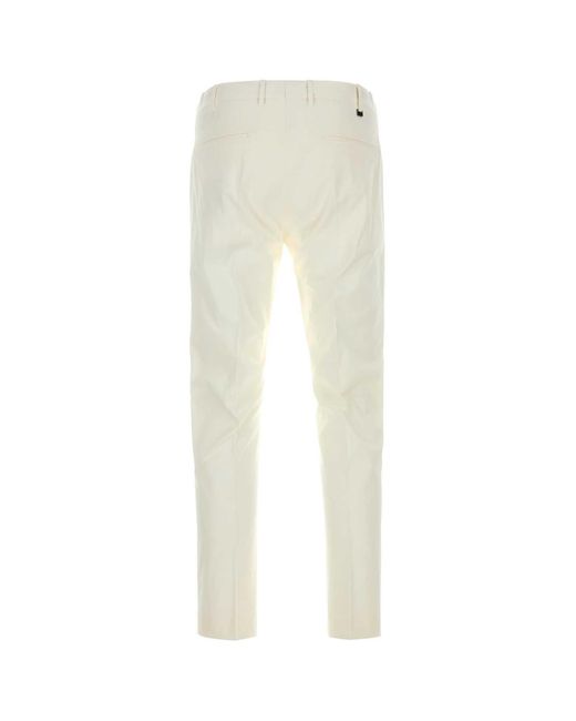 PT Torino White Pantalone Dieci_F.F for men