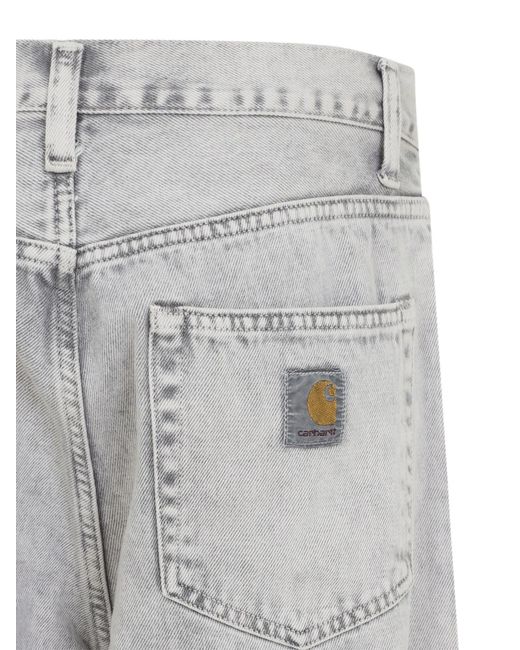 Carhartt Broek Met Patch in het Gray