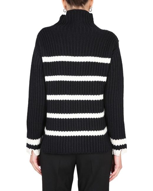 Stefano Mortari Black Turtleneck Shirt