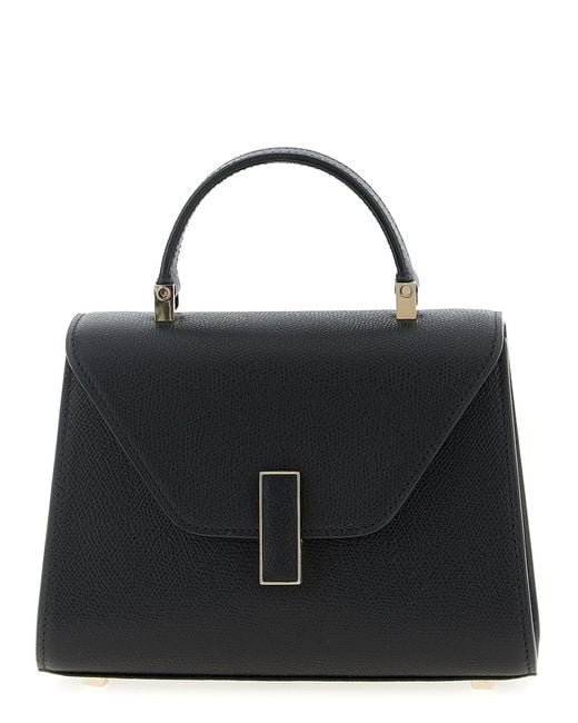 Valextra Micro 'iside' Crossbody Tas in het Black
