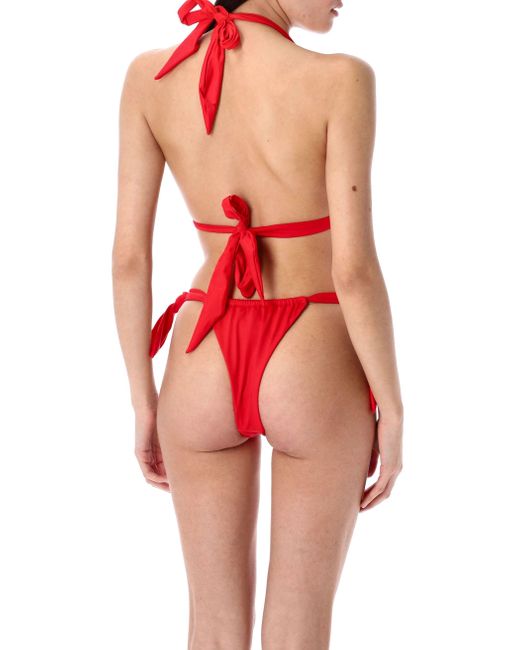 Let's Swim Laten's Zwem Zeekleding Rood in het Red
