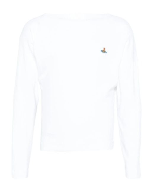 Vivienne Westwood White Ls Hebo Top