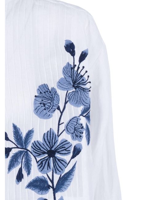 Ermanno Scervino White Long Sleeve Shirt