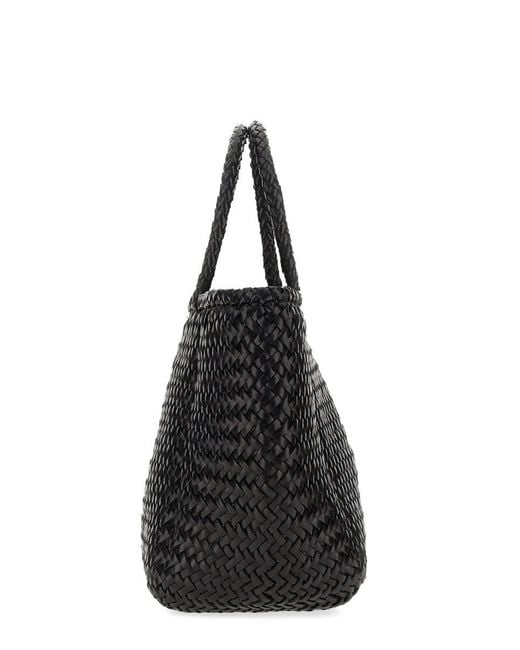 Dragon Diffusion Black Small "Grace Basket" Bag