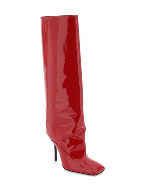 Las botas de tubo de Attico Sienna The Attico de color Red