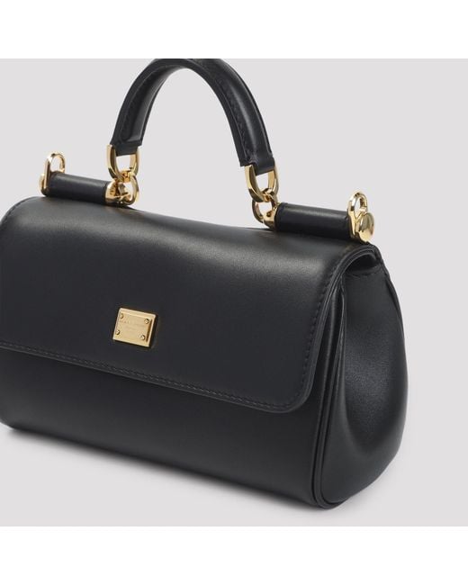 Dolce & Gabbana Black Dolce & Gabbana Top Handle Bag