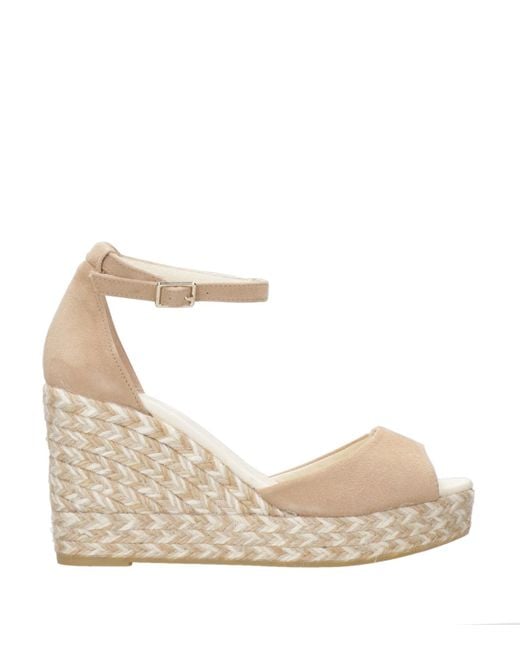 Espadrilles Natural Sandalen Kamel