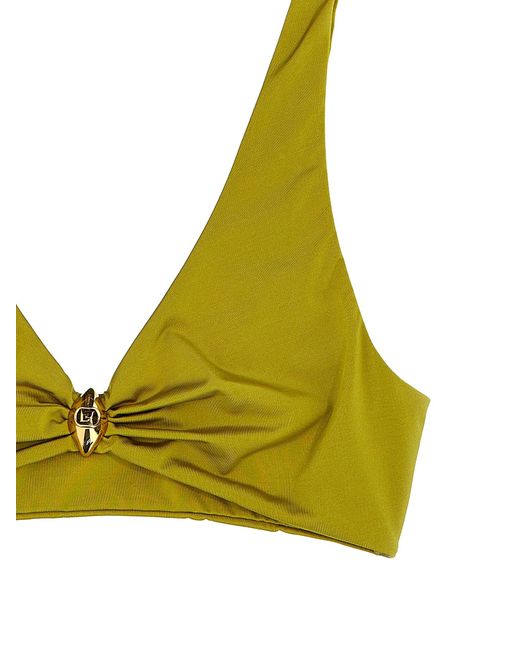 Elisabetta Franchi Two Tone Bikini in het Multicolor