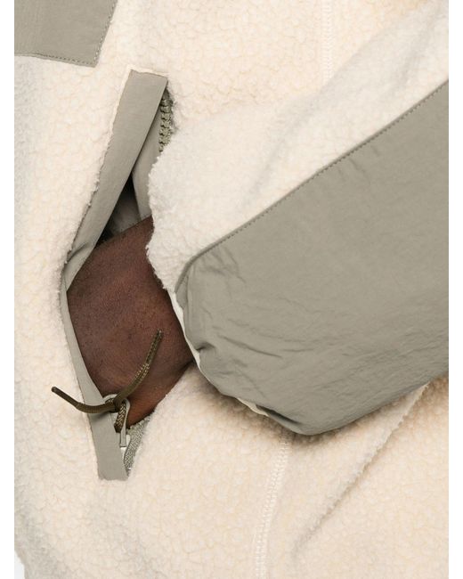 Maison Kitsuné Natural Casual Fleece Jacket