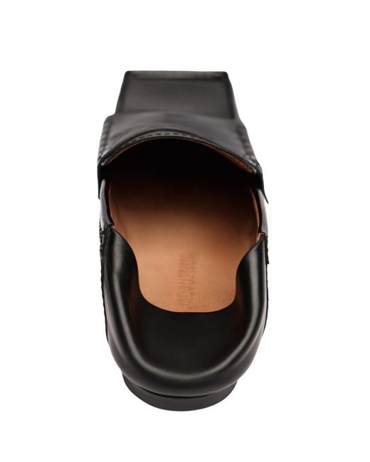 Jacquemus Black Carré Moccasins for men