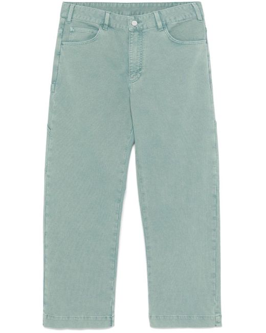Jeans de algodón de mezclilla Emporio Armani de hombre de color Blue