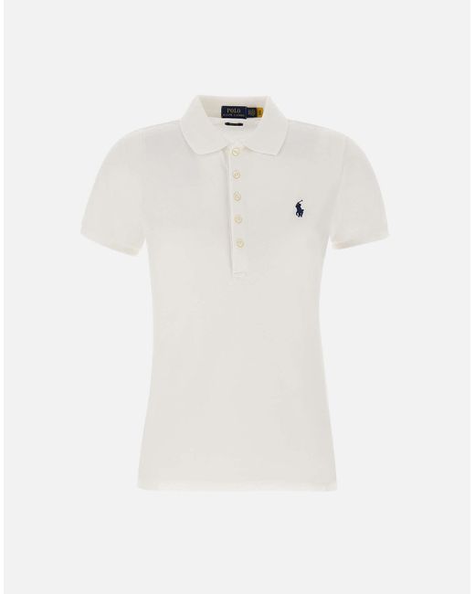 Polo Ralph Lauren White T-Shirts And Polos