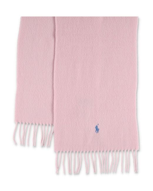 Polo Ralph Lauren Sjaals Roze in het Pink
