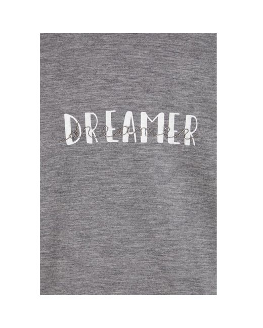 Brunello Cucinelli Gray Dreamer Jersey T