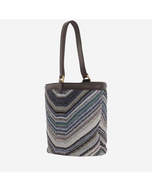 Missoni Gray Shoulder Bag