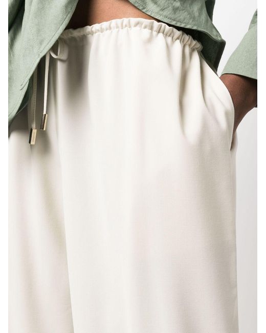 Jacquemus Straight Broek in het White