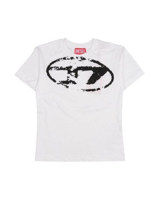 Camisetas y polos blancos DIESEL de color White