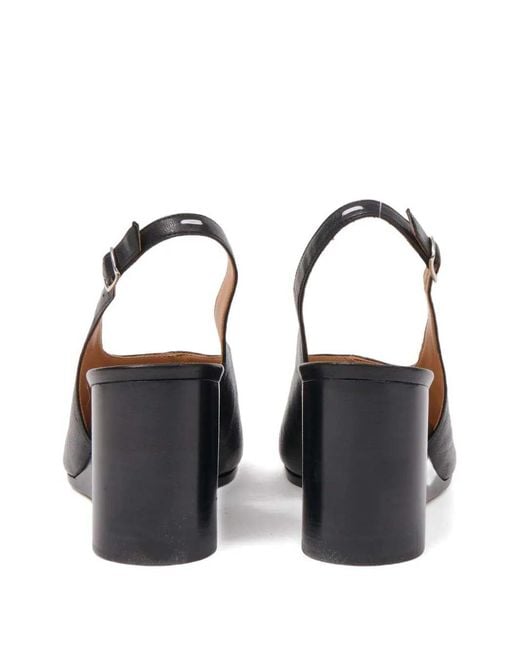 Maison Margiela Blue Leather Pumps