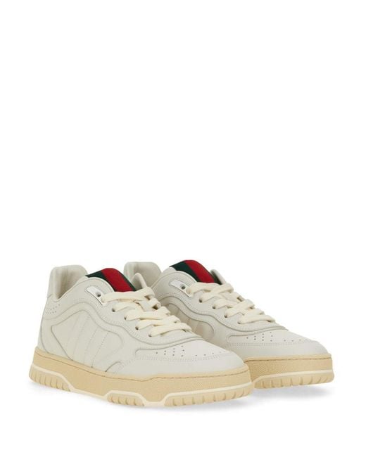 Gucci White Sneaker Re-Web