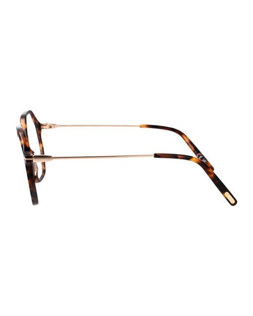 Tom Ford Multicolor Avana Scura Acetate Optical Glasses