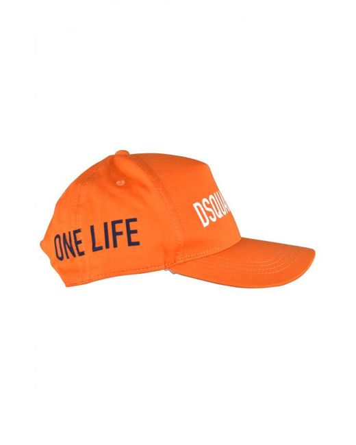 DSquared² Orange Cap