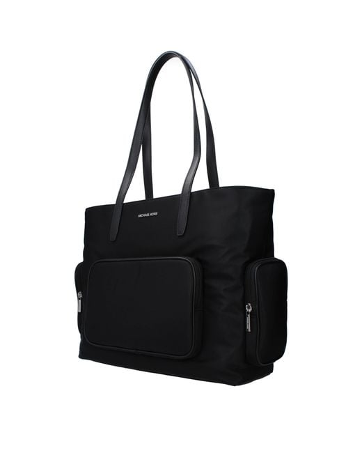 Michael Kors Black Khai Shoulder Bag For Fabric