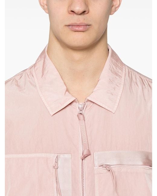 C P Company Pink Overshirt