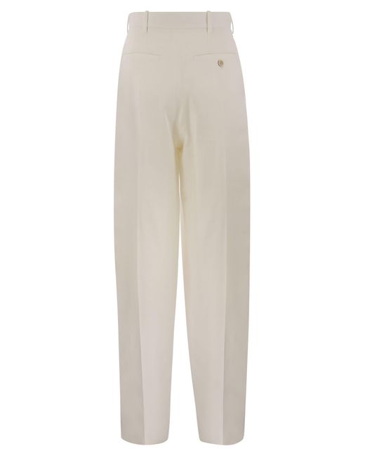 Pantalones a medida Cady Marni de color White