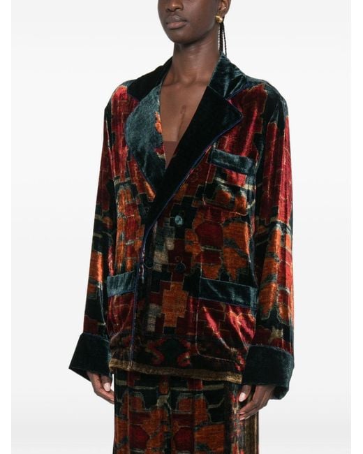Pierre Louis Mascia Black Single Breasted Blazer Jacket