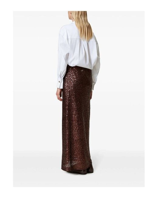 Twinset Brown Skirts
