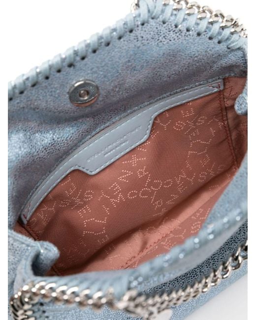 Stella McCartney Blue Falabella Tiny Tote