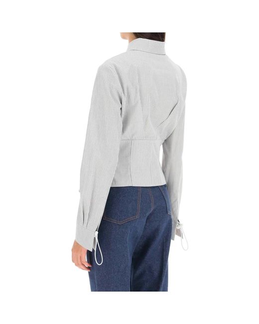Fendi Gray Cotton Shirt