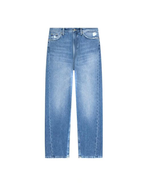 Dondup Blue Relaxed Fit Jeans