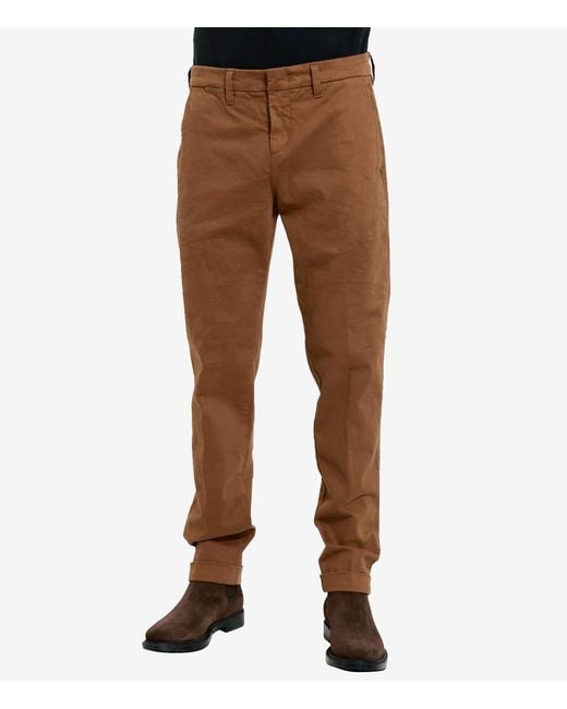 Fay Brown Trousers for men