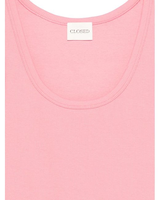 Closed Pink Cotton Tank Top