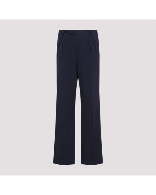 Prada Wide Trousers in het Blue voor heren