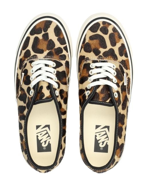 Vans Multicolor Pony Hair With A Leopard Print Authentic Premium Shoes