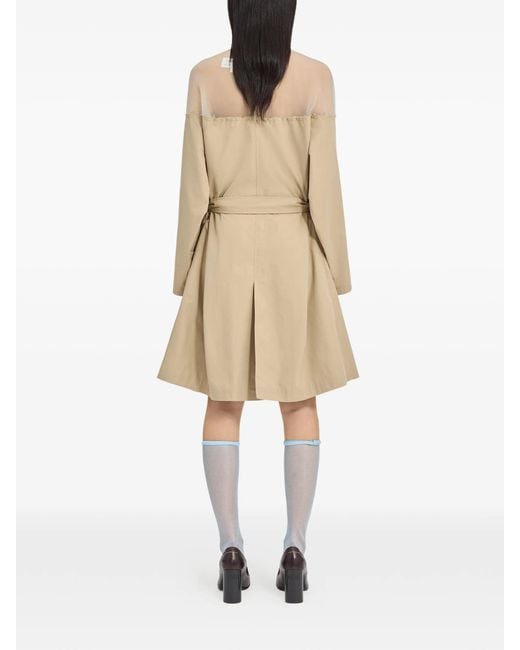 MM6 by Maison Margiela Natural Midi Dress